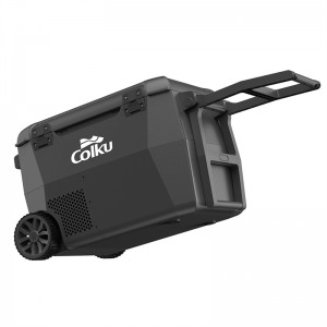 Lowest Price for 45L 12/24V Portable Cooler Car Freezer DC Fridge for Auto