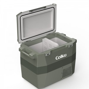 Portable car fridge Colku GC60P camping fridge with detachable battery