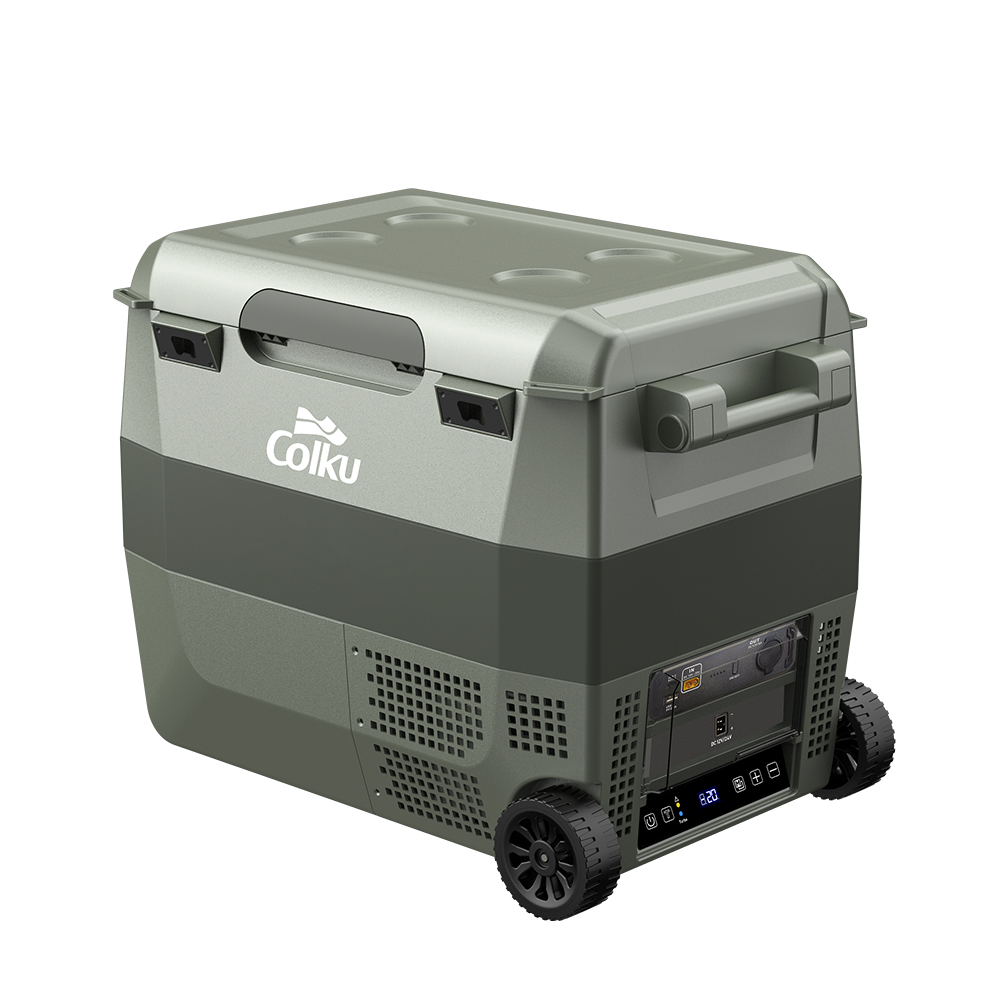 Portable car fridge Colku GC40P camping fridge with detachable battery