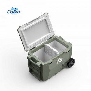 OEM/ODM Factory Portable Car Refrigerator Freezer 12 Volt Car Freezer Fridge 44L with DC 12/24V