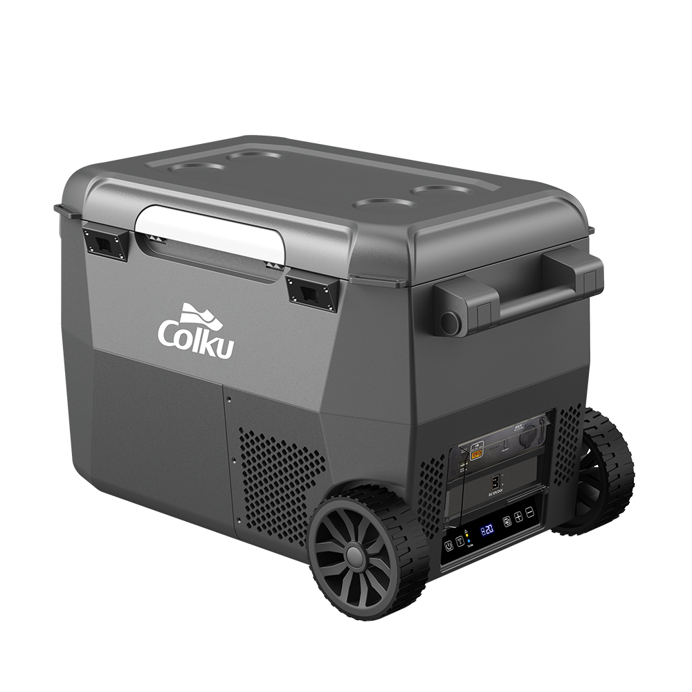 Portable fridge freezer Colku GC45P camping fridge with detachable battery