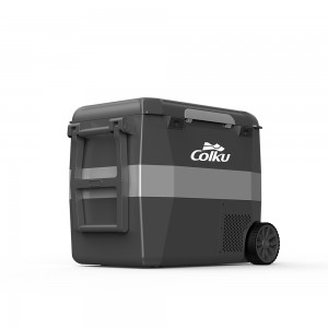 Portable car fridge Colku GC60P camping fridge with detachable battery