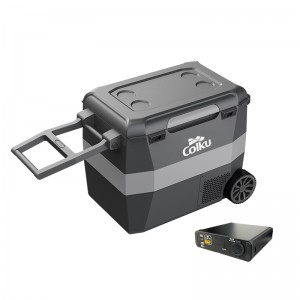 Portable car fridge Colku GC60P camping fridge with detachable battery