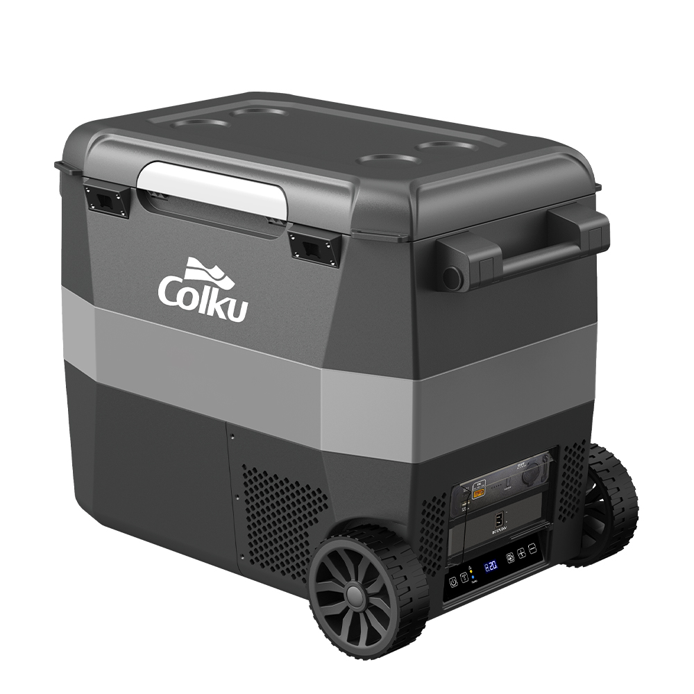 Portable car fridge Colku GC60P camping fridge with detachable battery