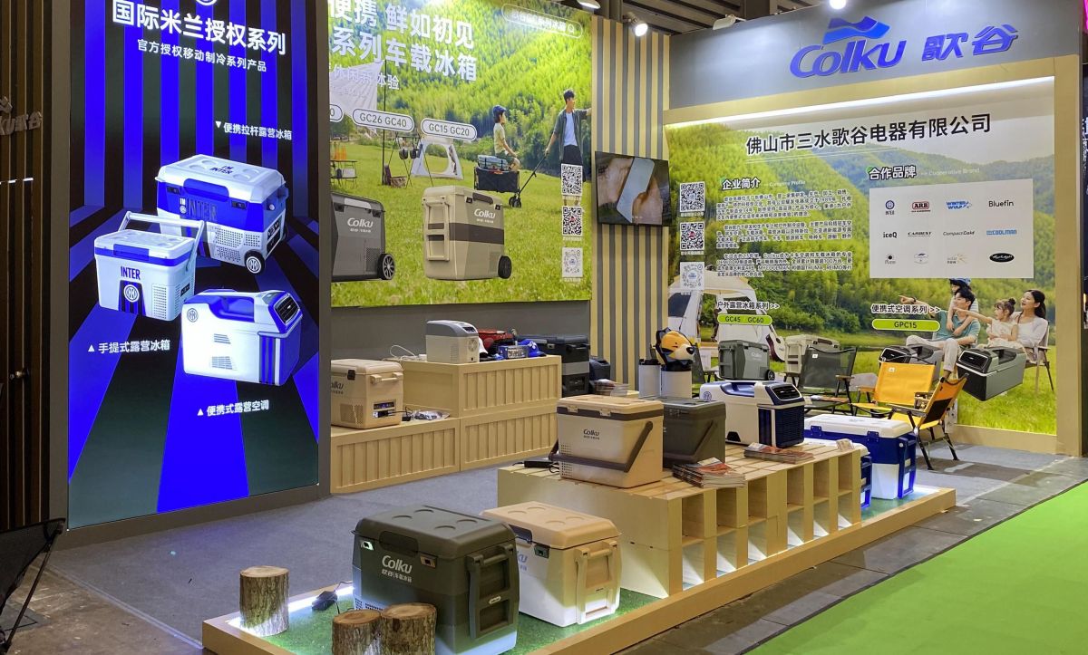 Colku’s products debuted at the Shanghai ISPO exhibition