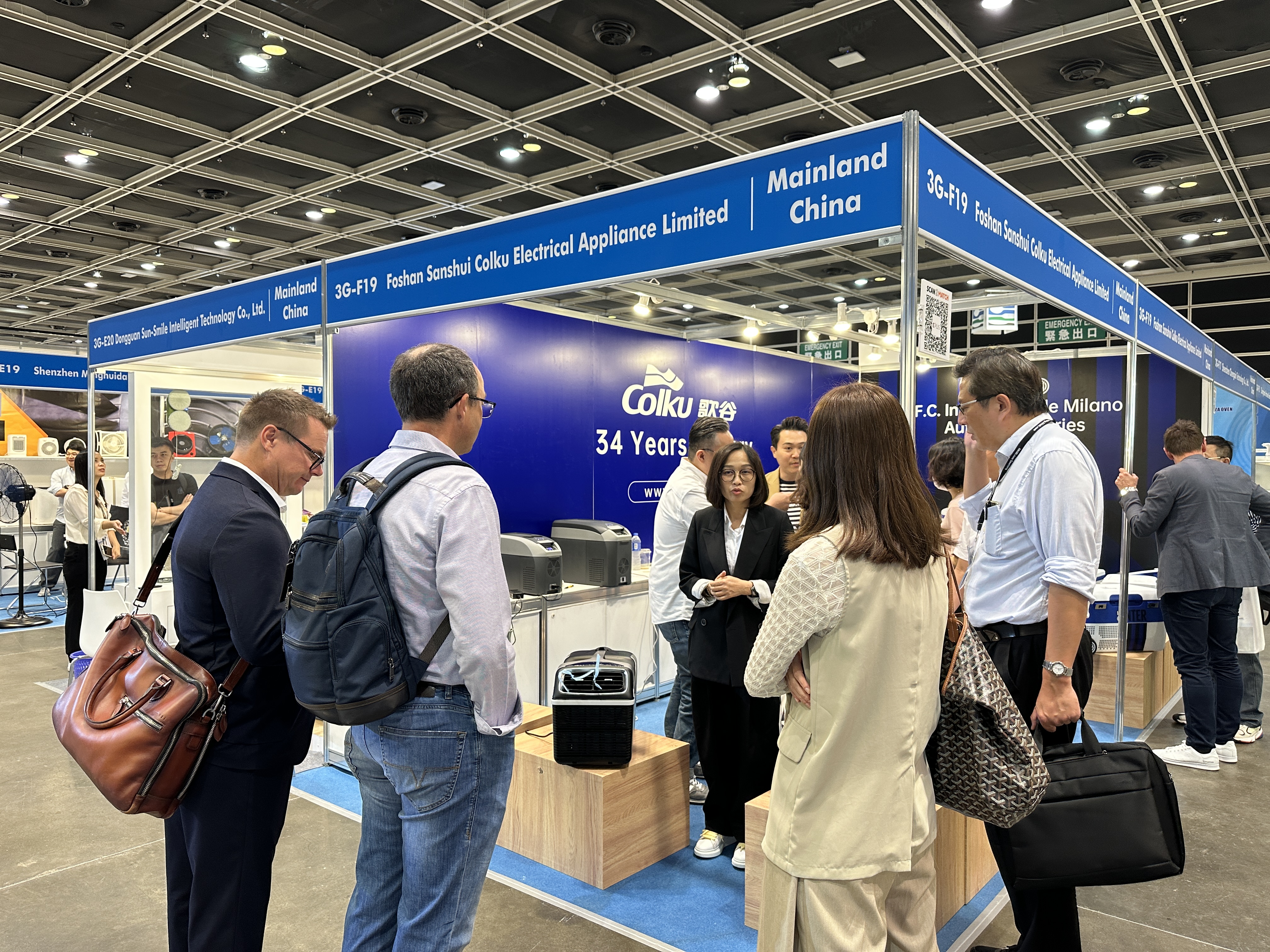 Colku company debuted at the Hong Kong Autumn Electronics Exhibition to meet customers with high quality